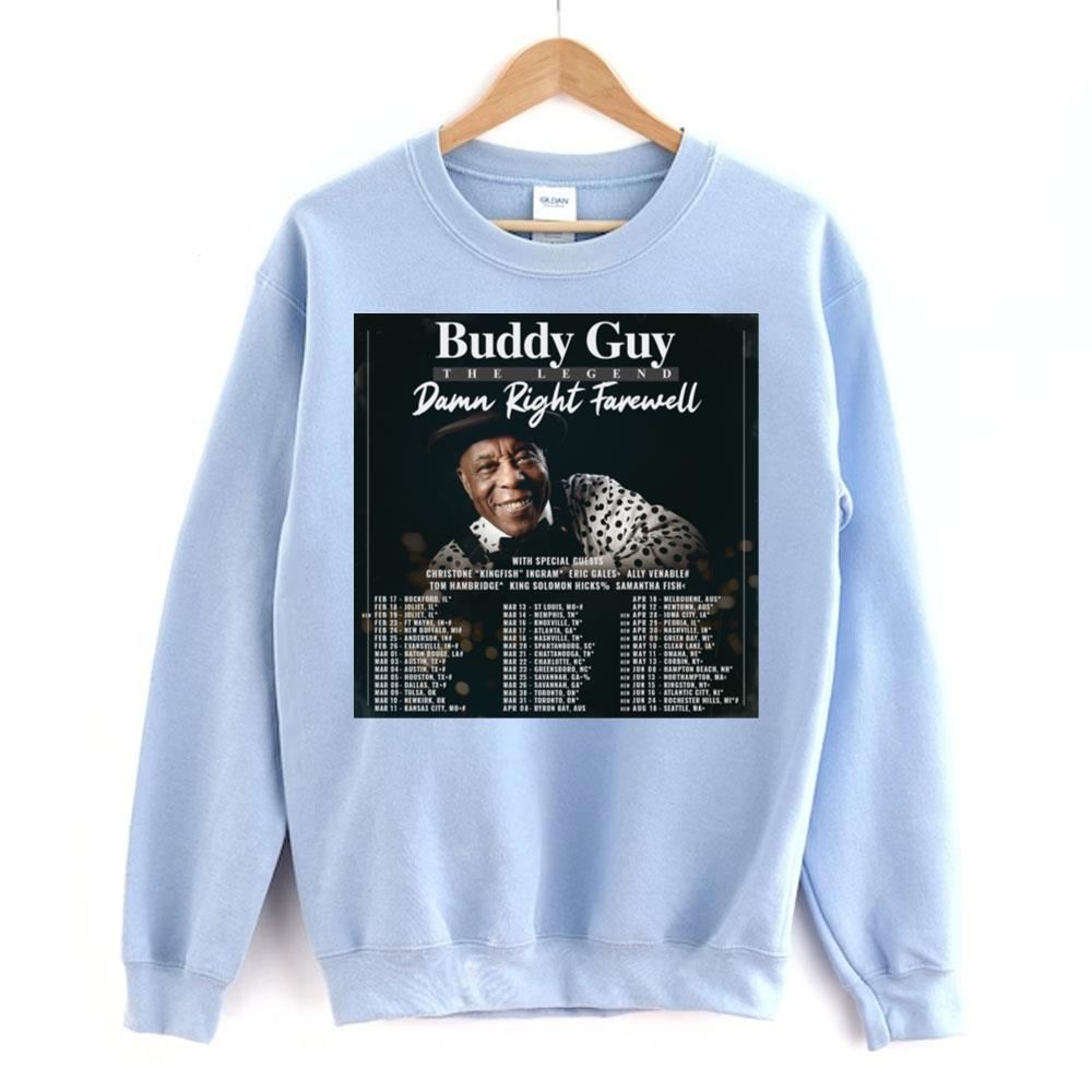 The Legend Damn Right Farewell Buddy Guy Awesome Shirts